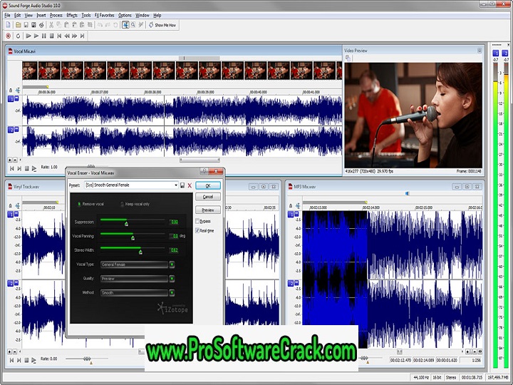 SOUND FORGE Pro 16.0.0.106 incl patch