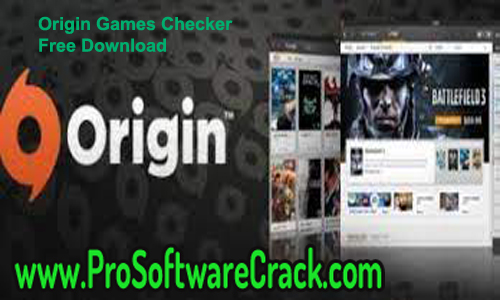 Origin Games Checker with key