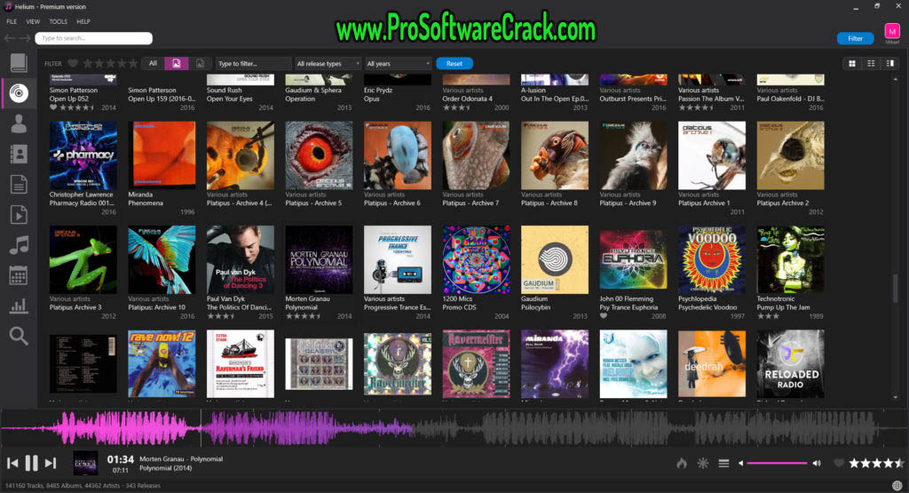 Helium Music Manager 12.3 Build 14575 Premium + Crack 