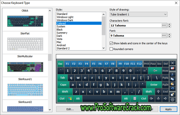 Hot Virtual Keyboard v8.5.0.0 + Serial Keys