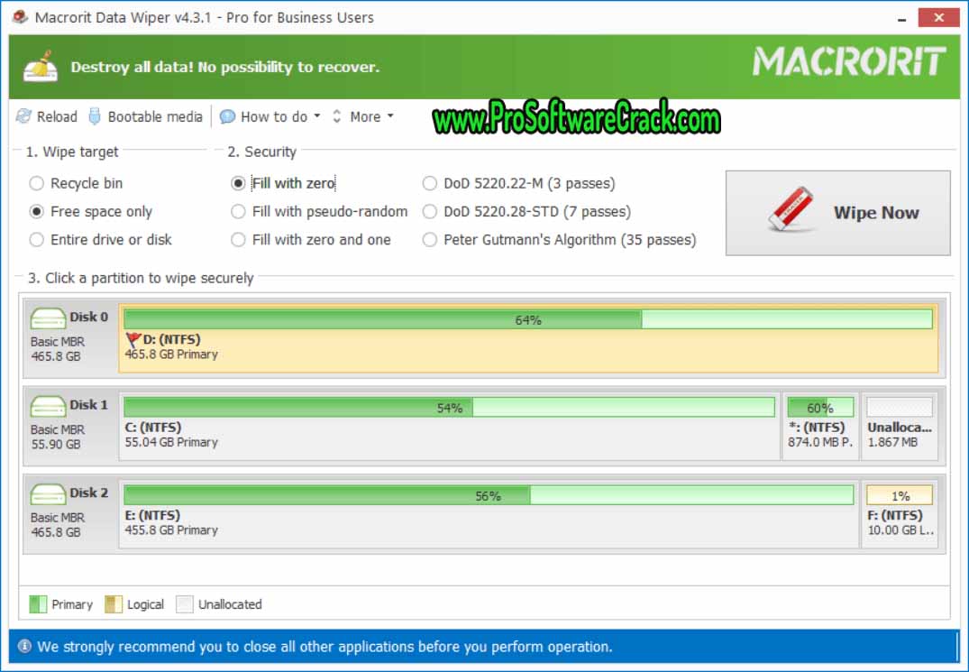 Macrorit Data Wiper 3.4.0 Unlimited Edition + Keys 