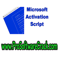 Microsoft Activation Scripts v1.6 - Open Source &amp; Clean from Antivirus Detection free download