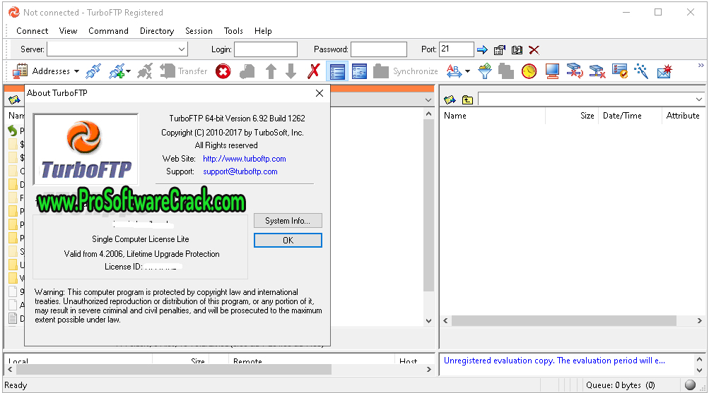 TurboFTP Lite v6.92.1262 Multilingual Portable 