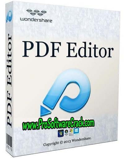 Wonderfulshare PDF Editor Pro 2.0.1 + Crack 