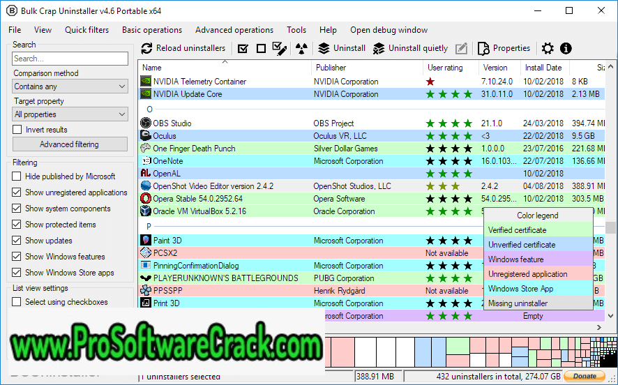 BCUninstaller (Bulk Crap Uninstaller) 4.16 free download