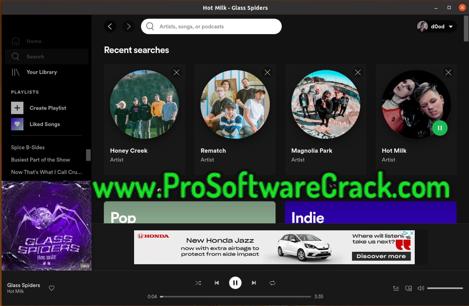 Spotify v1.1.85.895 Ad-Free Cracked Free Download