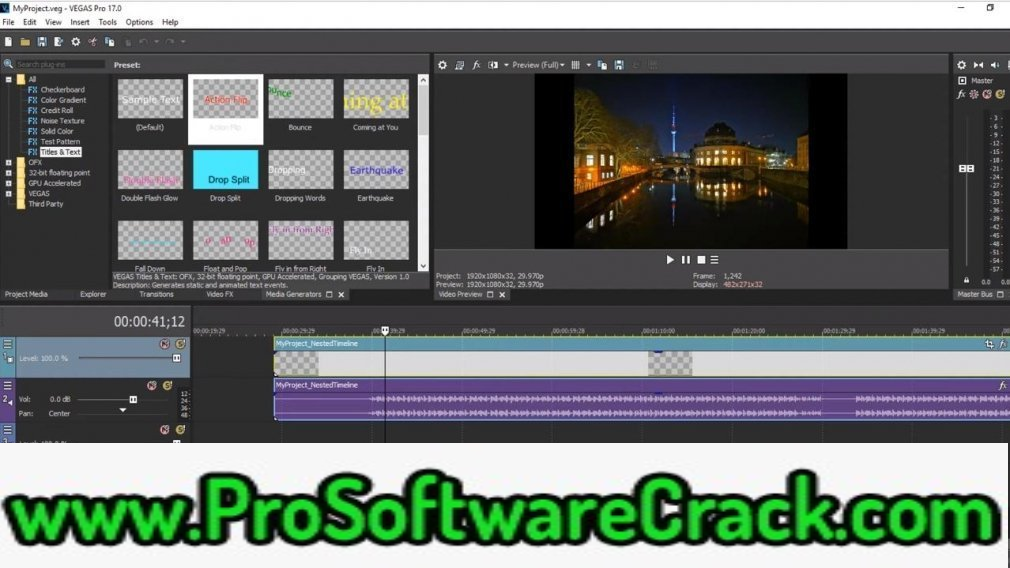 Sony Vegas Pro 17.0.0 Build 421 incl Patch Free Download