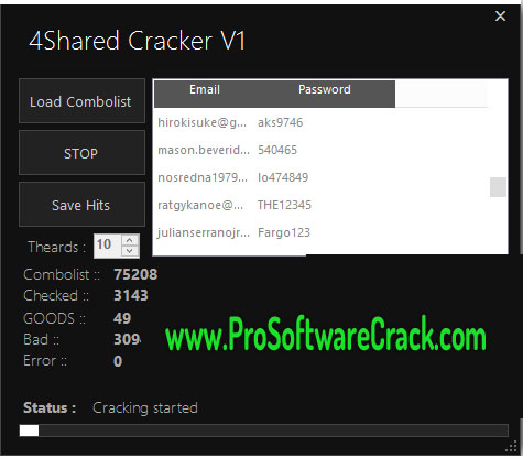 4Shared Cracker V1  Free Download