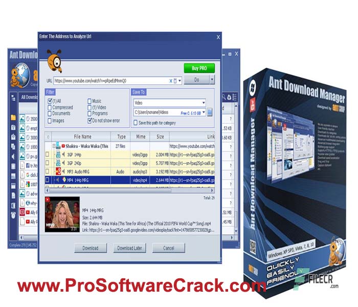 Ant Download Manager Pro 2.1.1 Software