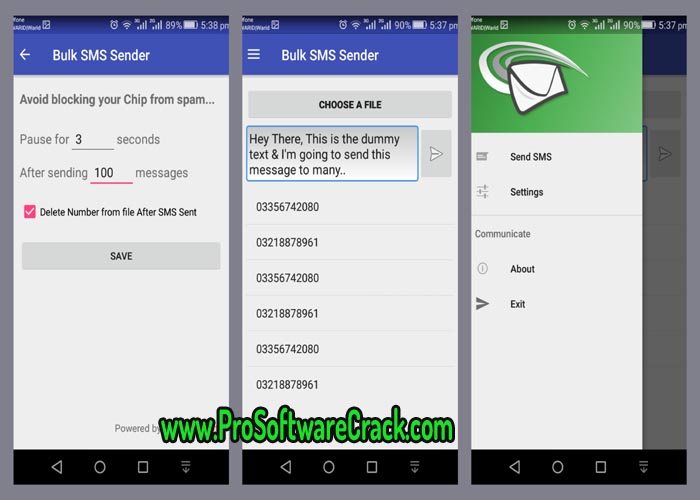 Auto SMS System 9.0 with Key