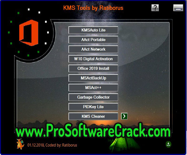 Ratiborus KMS Tools v01.08.2022 with Key