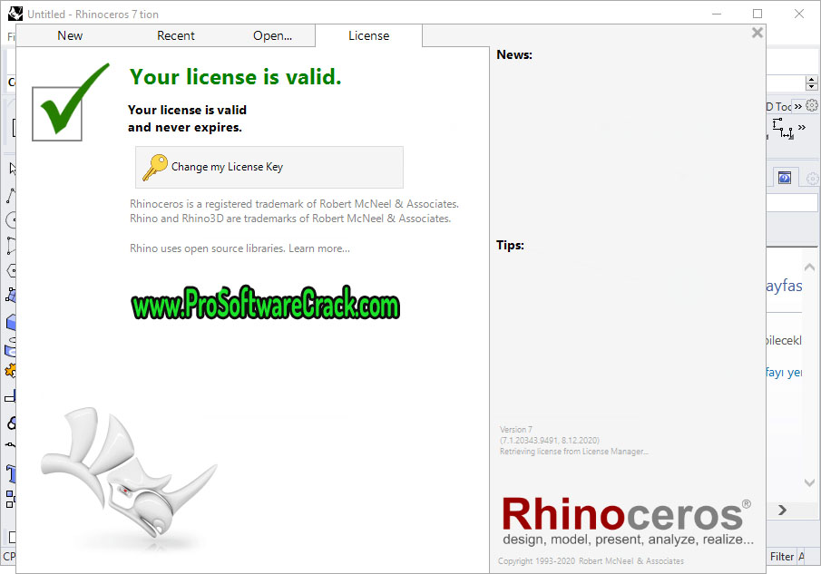 Rhinoceros 7.1.20343.09491 + Crack