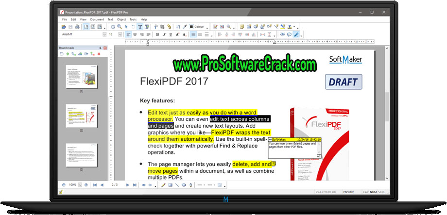 SoftMaker FlexiPDF 2017 Professional 1.04 Multilingual + Crack 