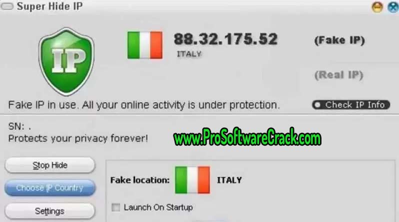 Super Hide IP 3.6.0.2 + Patch 