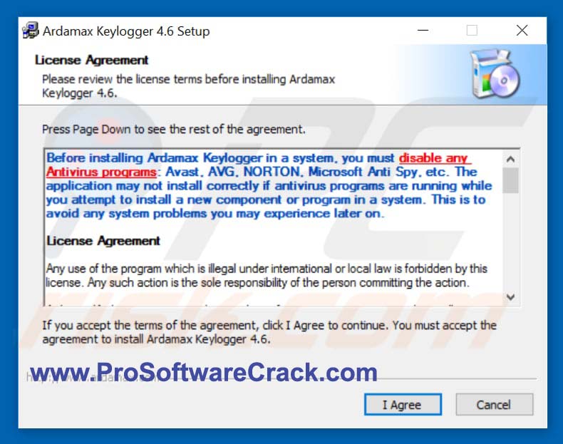 Ardamax Keylogger remover with Key