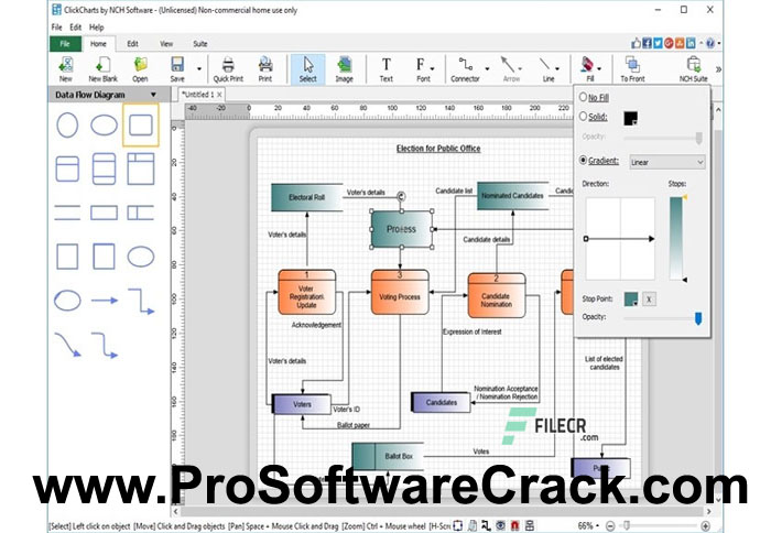 ClickCharts Pro 6.60 Software