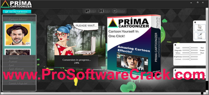 Prima Cartoonizer One v2.8.5 Software