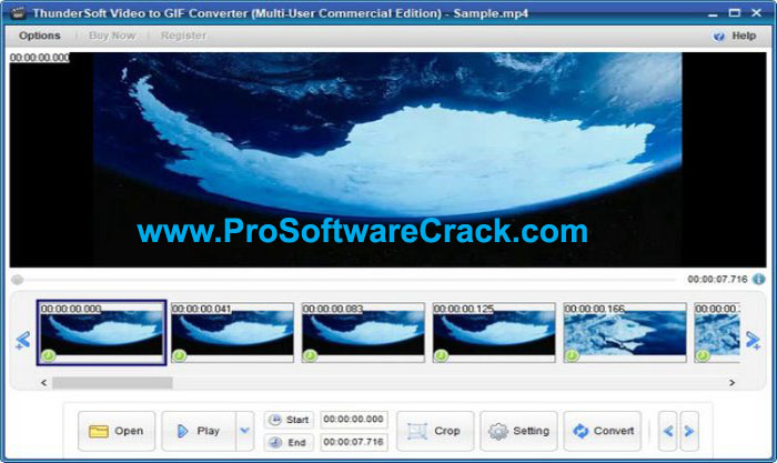 ThunderSoft Video to GIF Converter 3.7.0 Software
