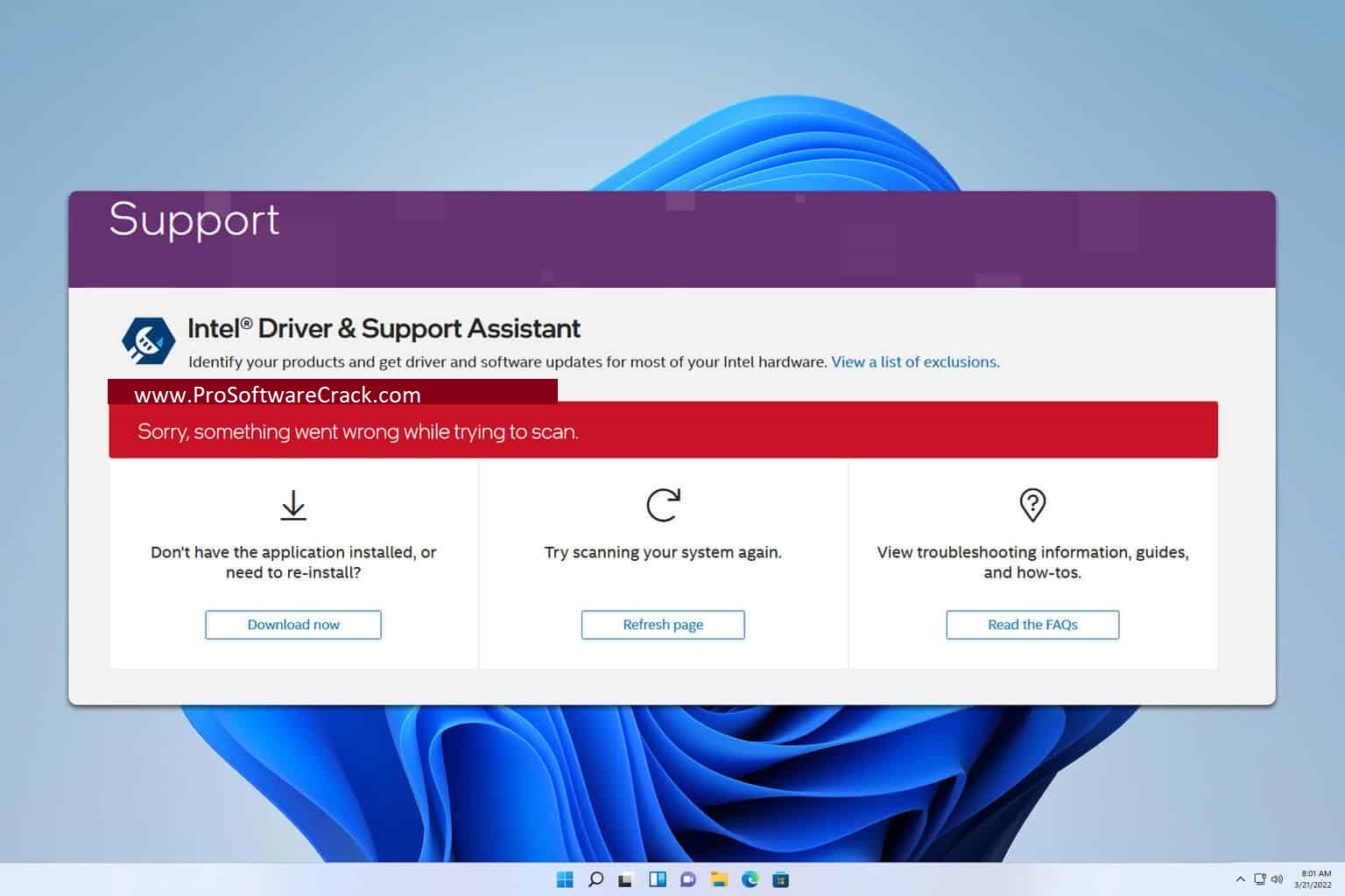 Intel Driver & Support Assistant 26.1.0.2 Free Download PC Software